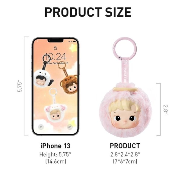 POP MART—Virgo 'Hacipupu' Constellation Series Vinyl Plush—Open Box / Sealed Bag - Picture 9 of 9